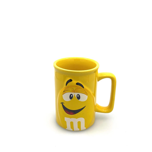 Yellow M&M Mars Candy Co Coffee Cup Mug 2009 M&M's World Florida