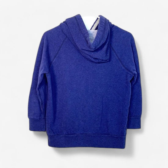 PINK by Victoria's Secret Women's Size S Blue 3/4 Sleeve Pullover Hoodie Sweatshirt