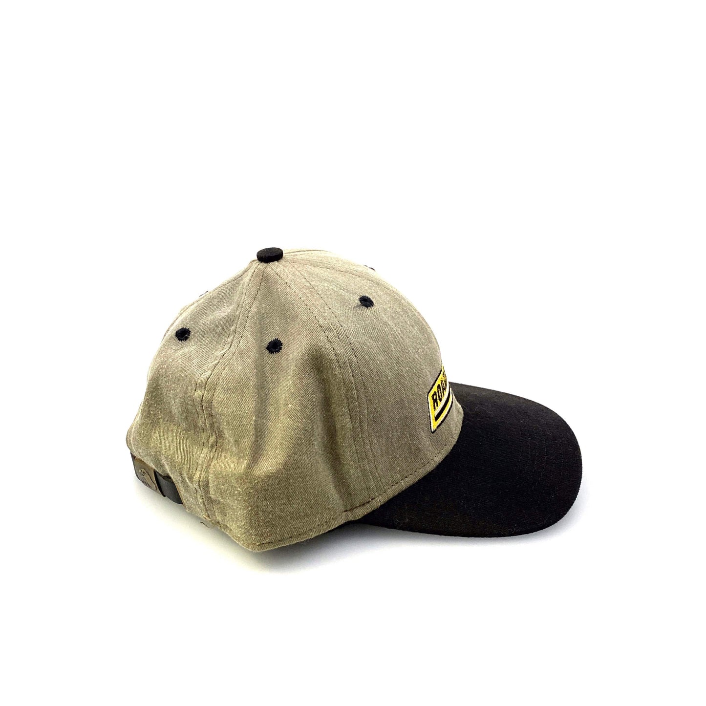 Roadmaster Tires Mens Beige/Black Baseball Hat Cap Adjustable Clasp NEW