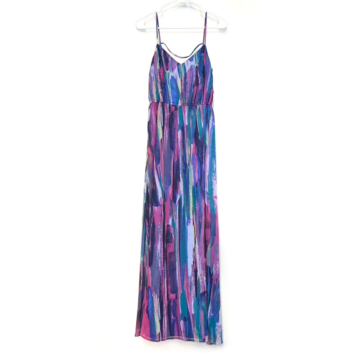 JACK Womens Size S Green Blue “Barby” Maxi Dress (NWT)