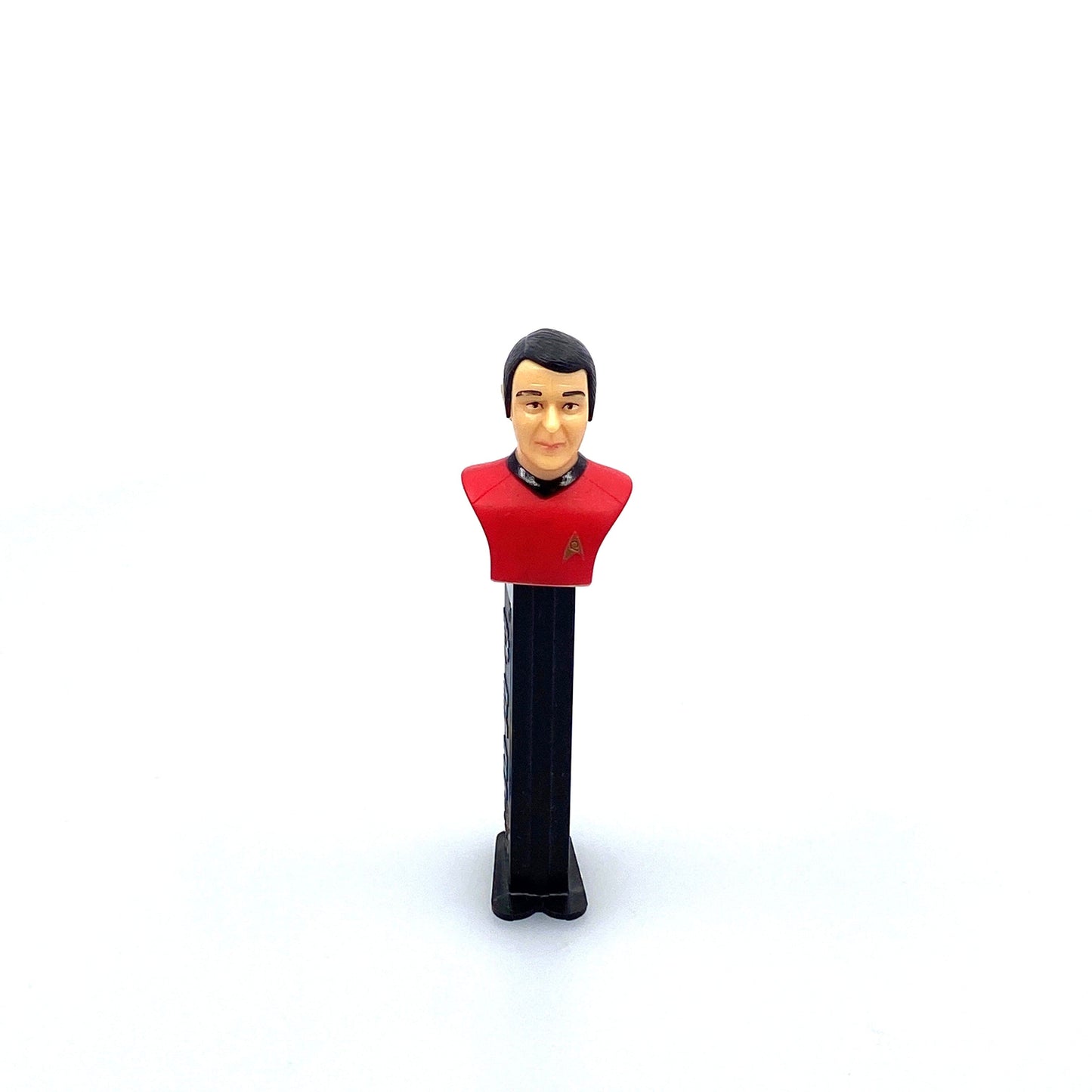 Pez Dispenser | Star Trek Captain Kirk & Scotty | Color: Red | (Set of 2) | Pre-Owned