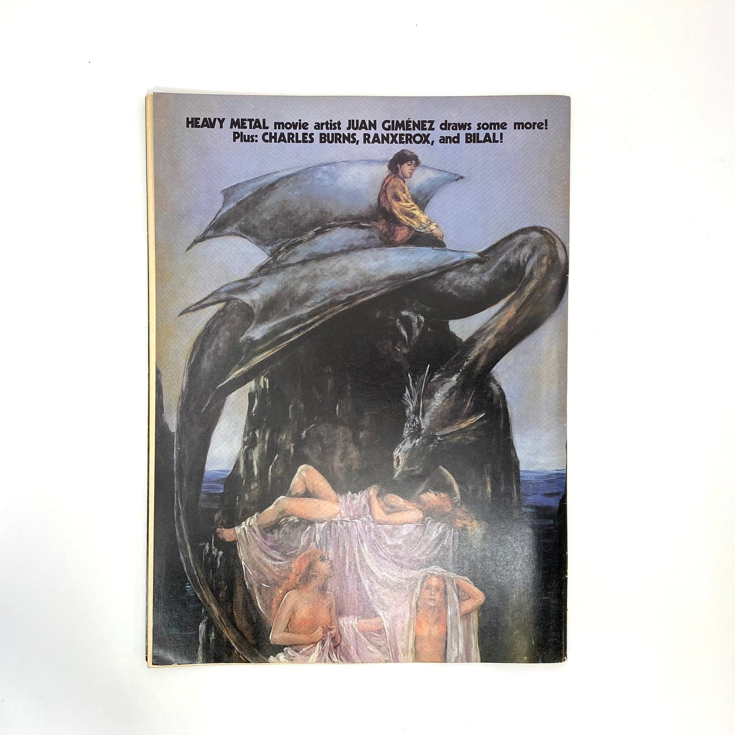 HEAVY METAL Adult Illustrated Fantasy Erotic Magazine | Vintage | GUC | August 1983