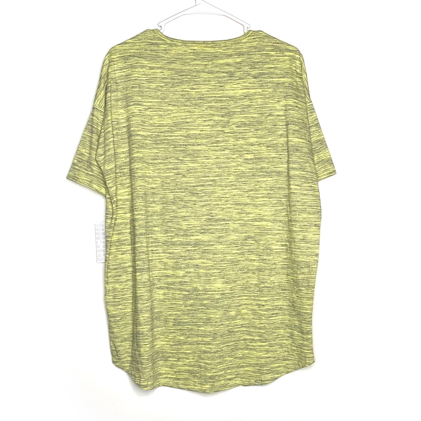 LuLaRoe | Brushed Irma S/s Tunic Top | Color: Lime Green | Size: XS | NWT