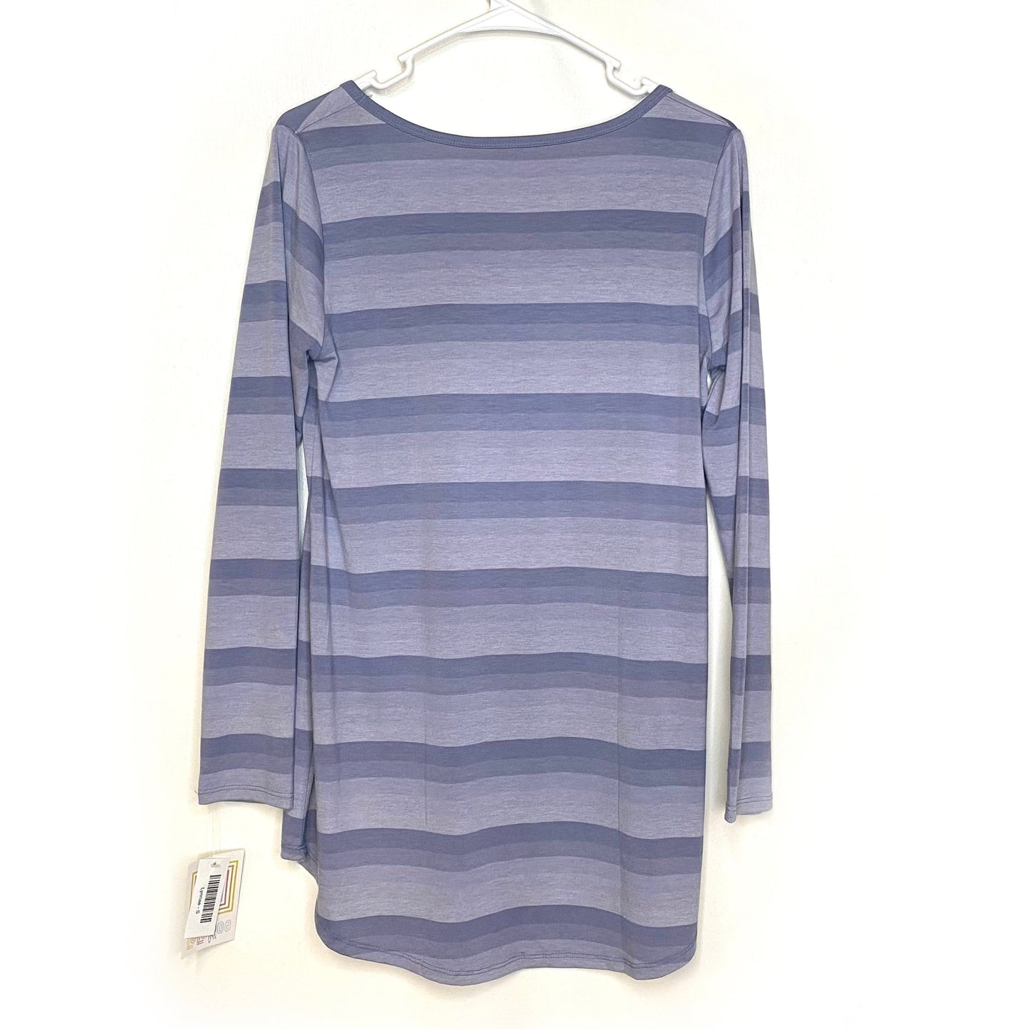 LuLaRoe Womens S Light Purple Ombré Striped Lynnae L/s Activewear Top NWT