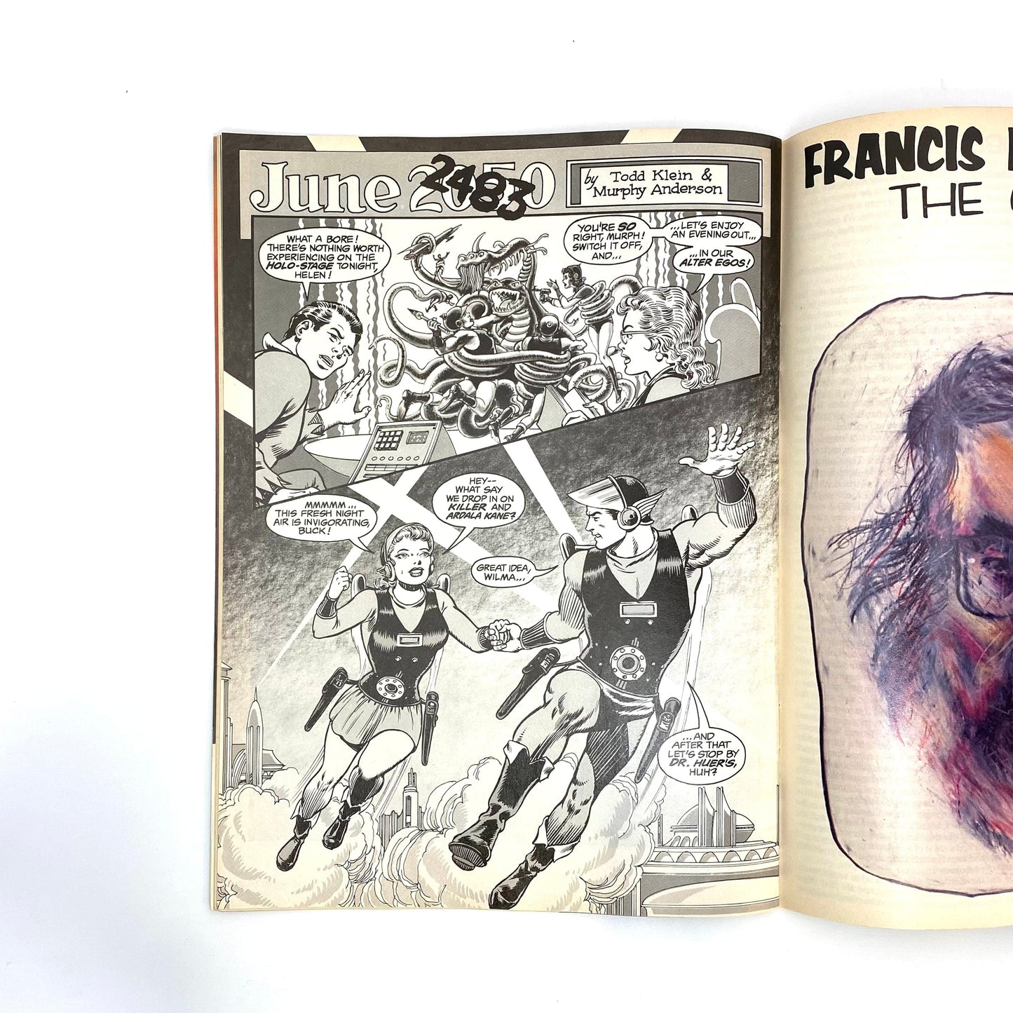 HEAVY METAL Adult Illustrated Fantasy Erotic Magazine | Vintage | GUC | September 1983