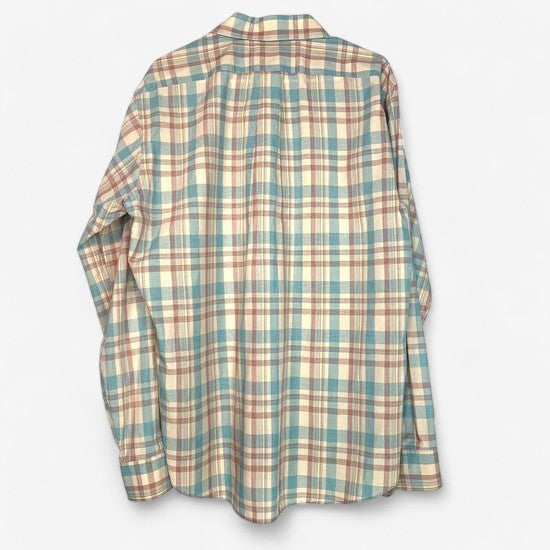Vintage Chaps Ralph Lauren Men's Multicolor Plaid Button-Up Shirt - Size XL