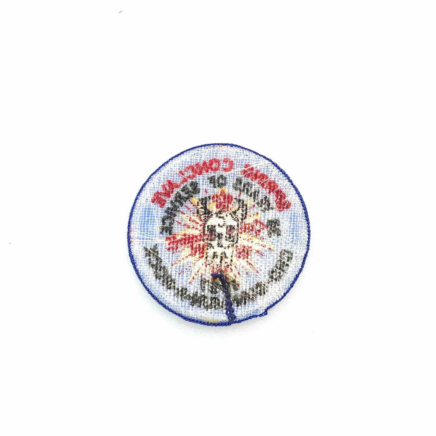 Vintage Boys Scouts of America “Cho-Gun-Mun-A-Nock 1987” Event 8935R Patch 3” Round NEW