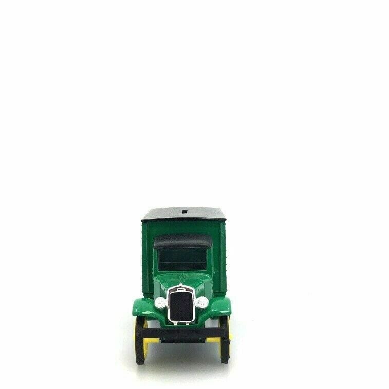 Vintage ERTL Earl May Model Toy Hawkeye Truck Bank Green 1:34 Scale