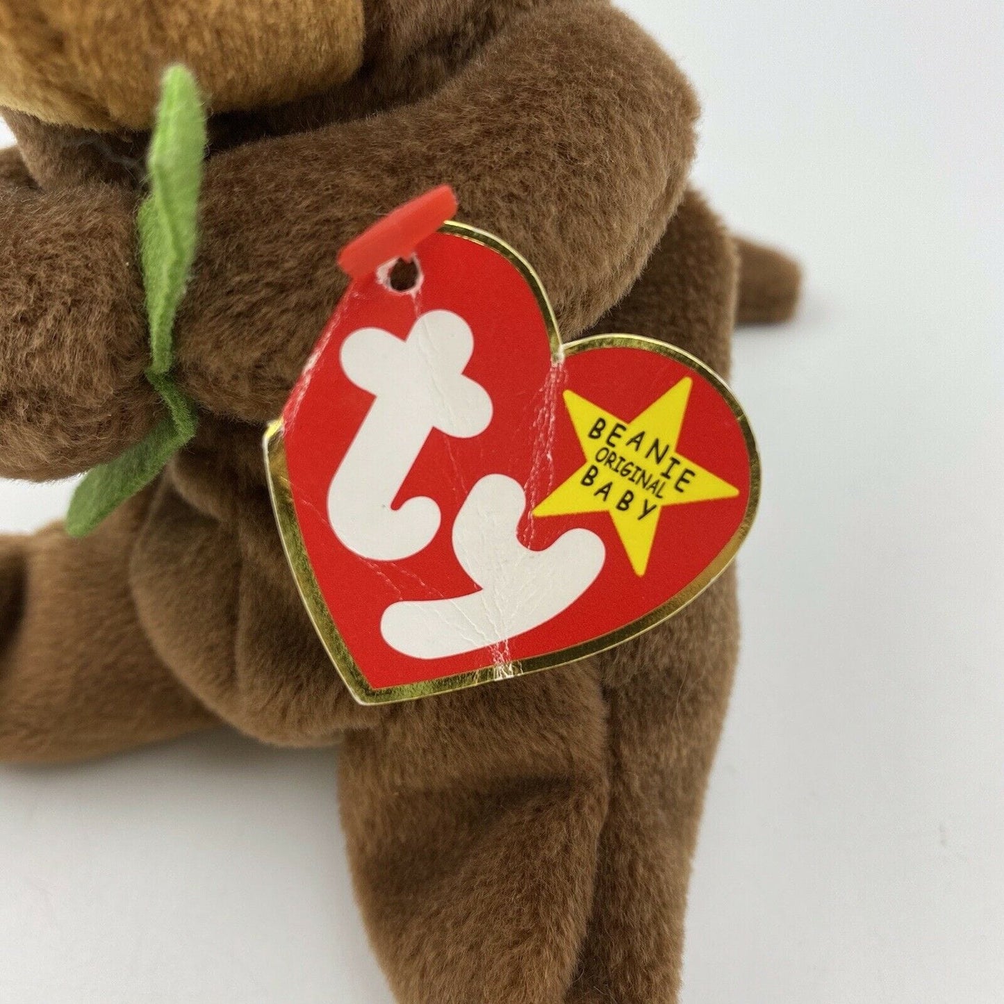 Ty Original Beanie Babies “Seaweed” The Otter 1995 EXCELLENT Condition Tag Error