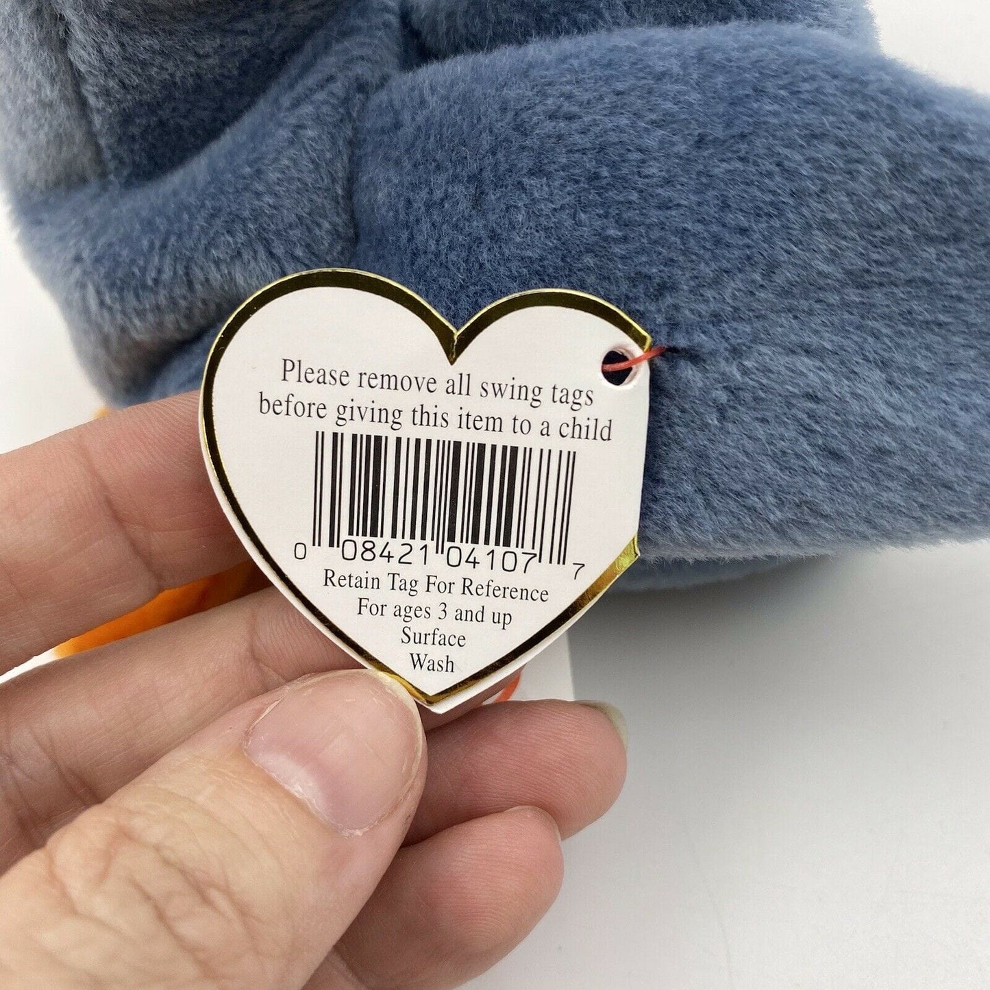 Ty Original Beanie Babies “Scoop” The Pelican 1996 MINT Condition - Tag Errors