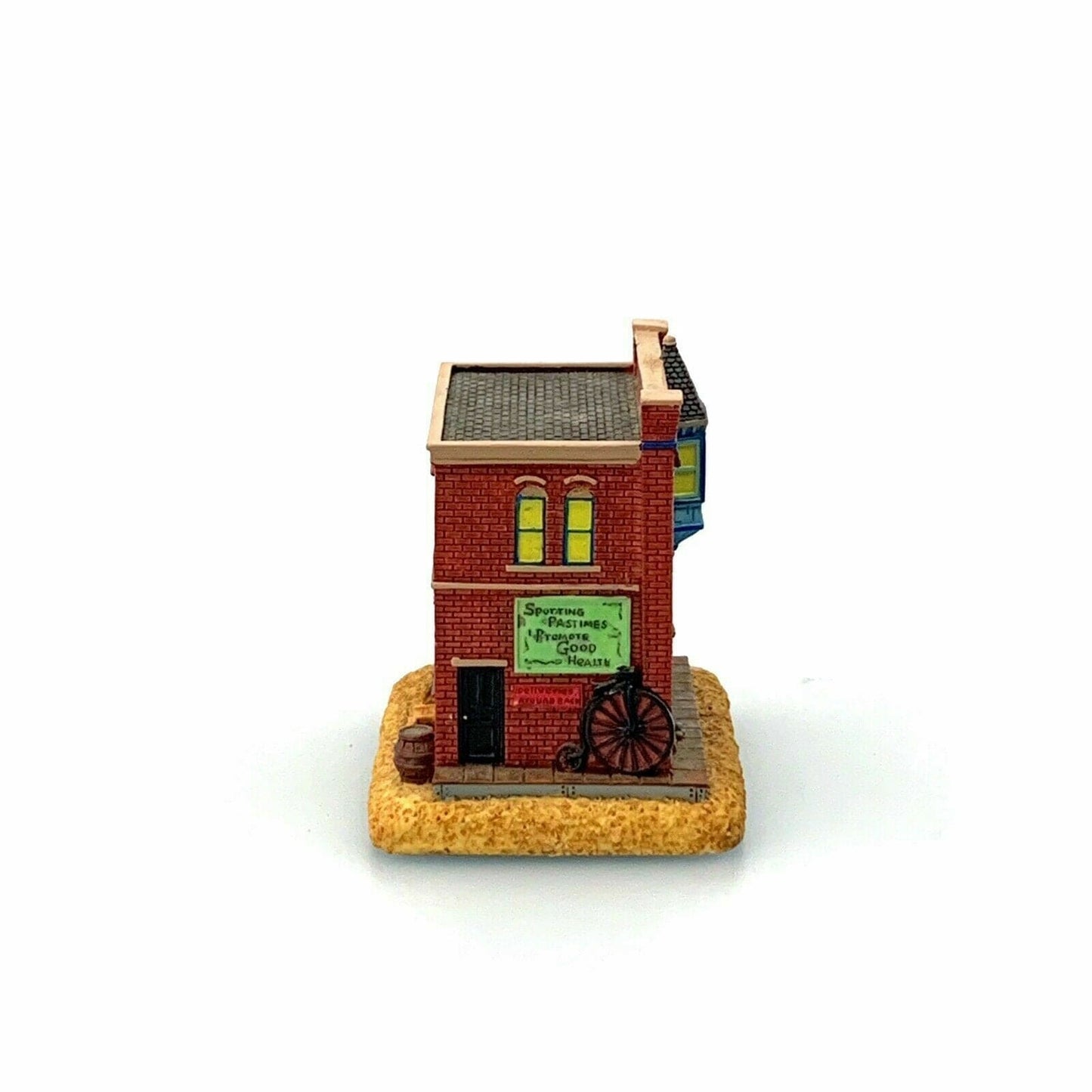 Liberty Falls Americana Collection AH207 “Sports & Apothecary Shops” 2000