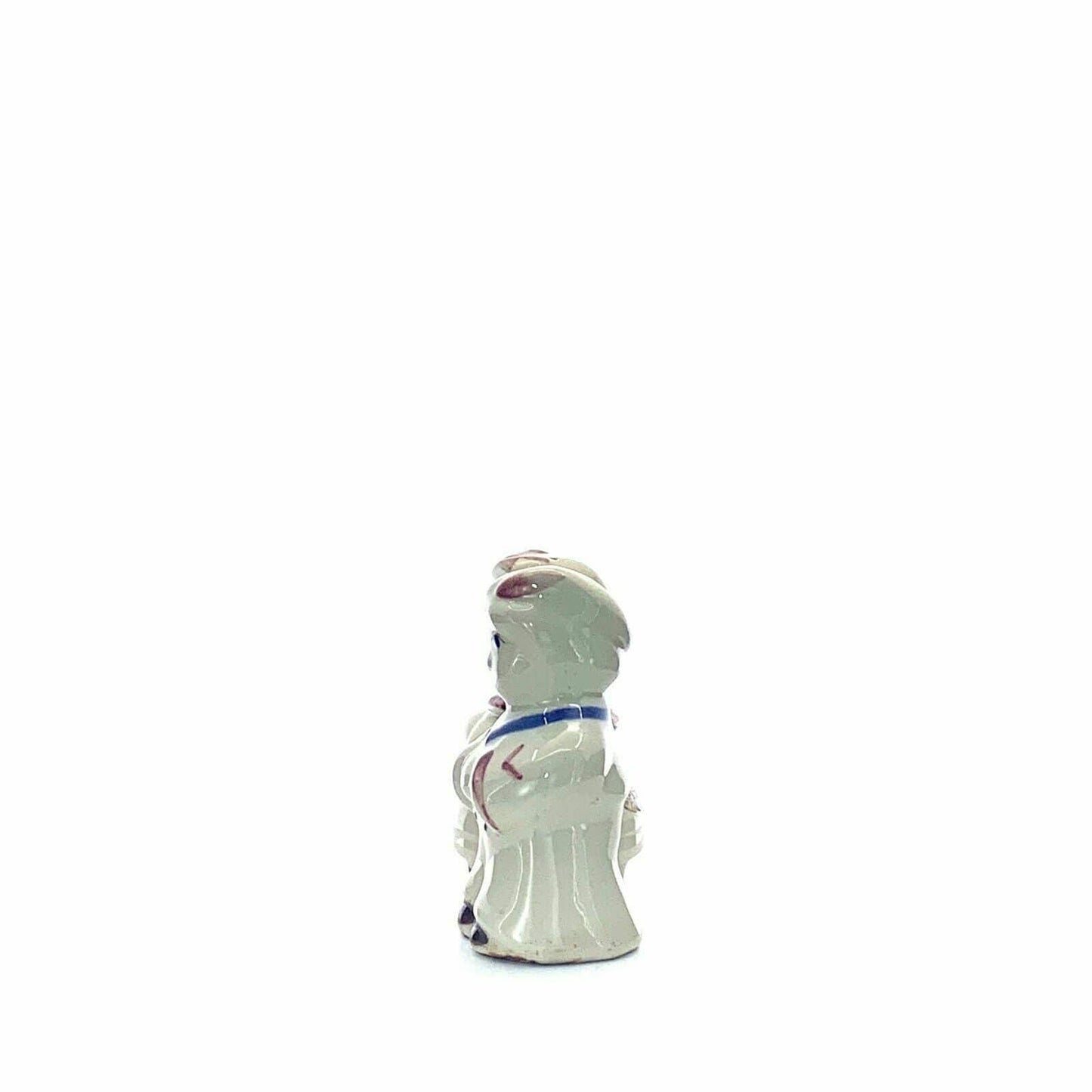 Vintage Ceramic Dutch Boy & Girl Salt & Pepper Shakers Set