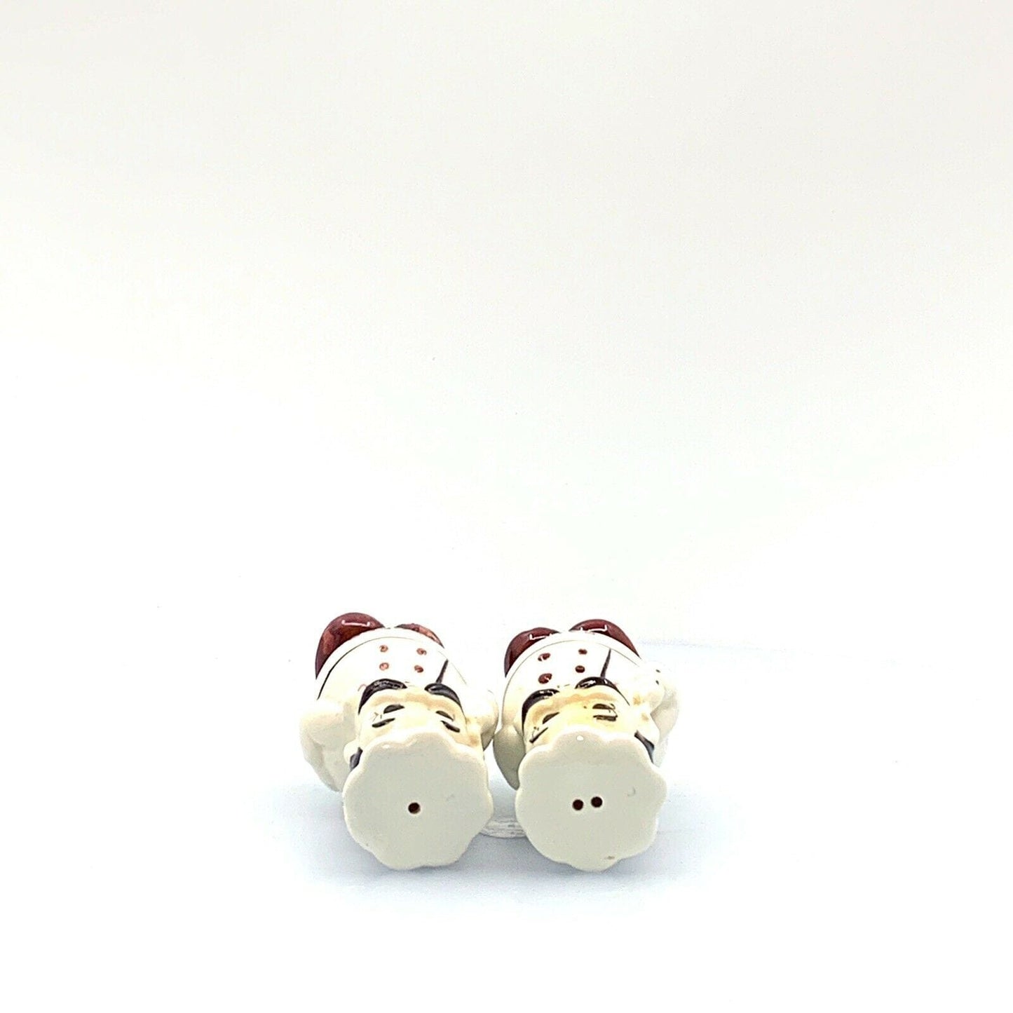 Vintage Handpainted French Chef Salt & Pepper Shakers Set