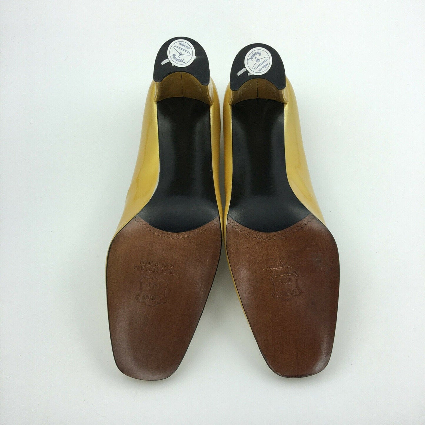 Stuart Weitzman Womens Size 9B Gold New York Pumps Shoes Heels