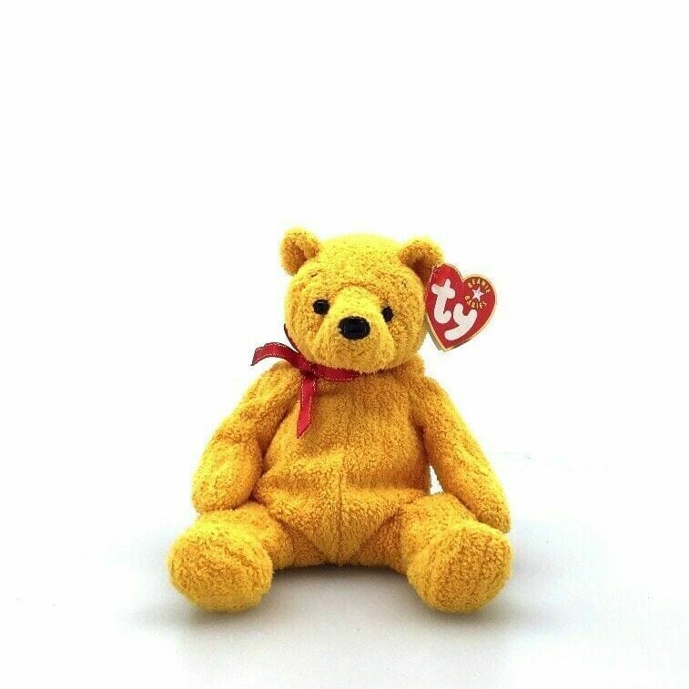 Ty Original Beanie Babies “Poopsie” The Bear 2001 MINT Condition