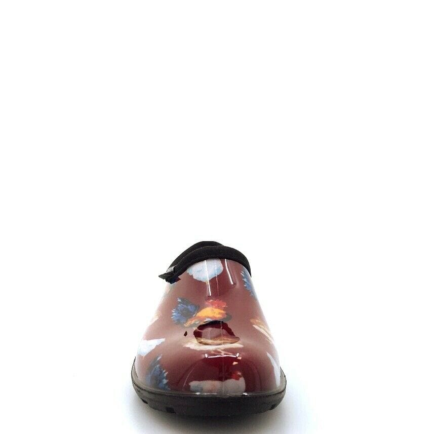 Sloggers Womens Size 6 Garden Shoes Classic Chicken Barn Red EXCLUSIVE