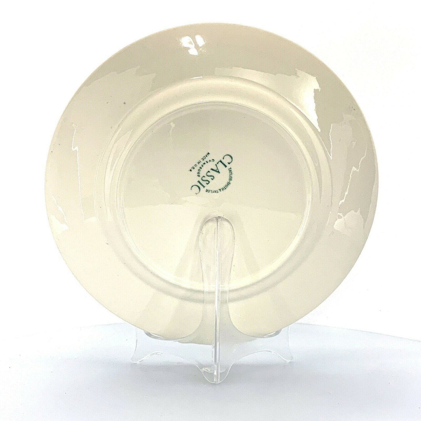 State Collectors Souvenir Plate Alaska Collectible, White - 9.5”