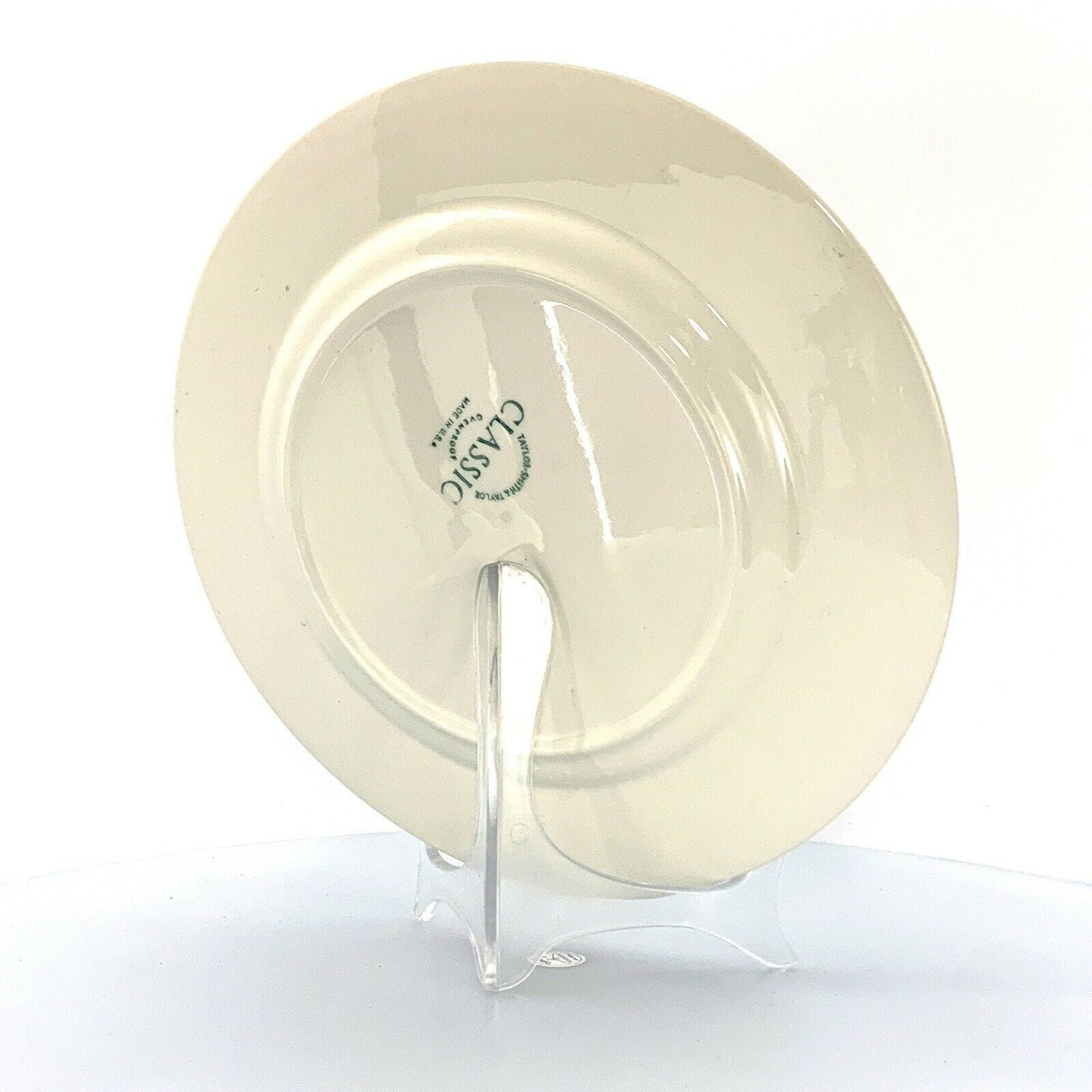State Collectors Souvenir Plate Alaska Collectible, White - 9.5”