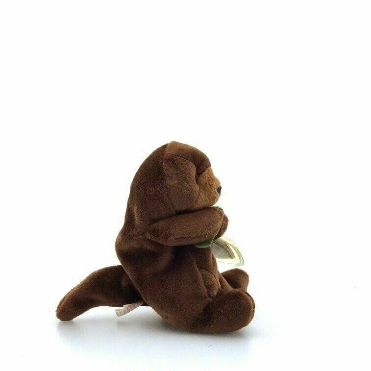 Ty Original Beanie Babies “Seaweed” The Otter 1995 MINT Condition Tag Error