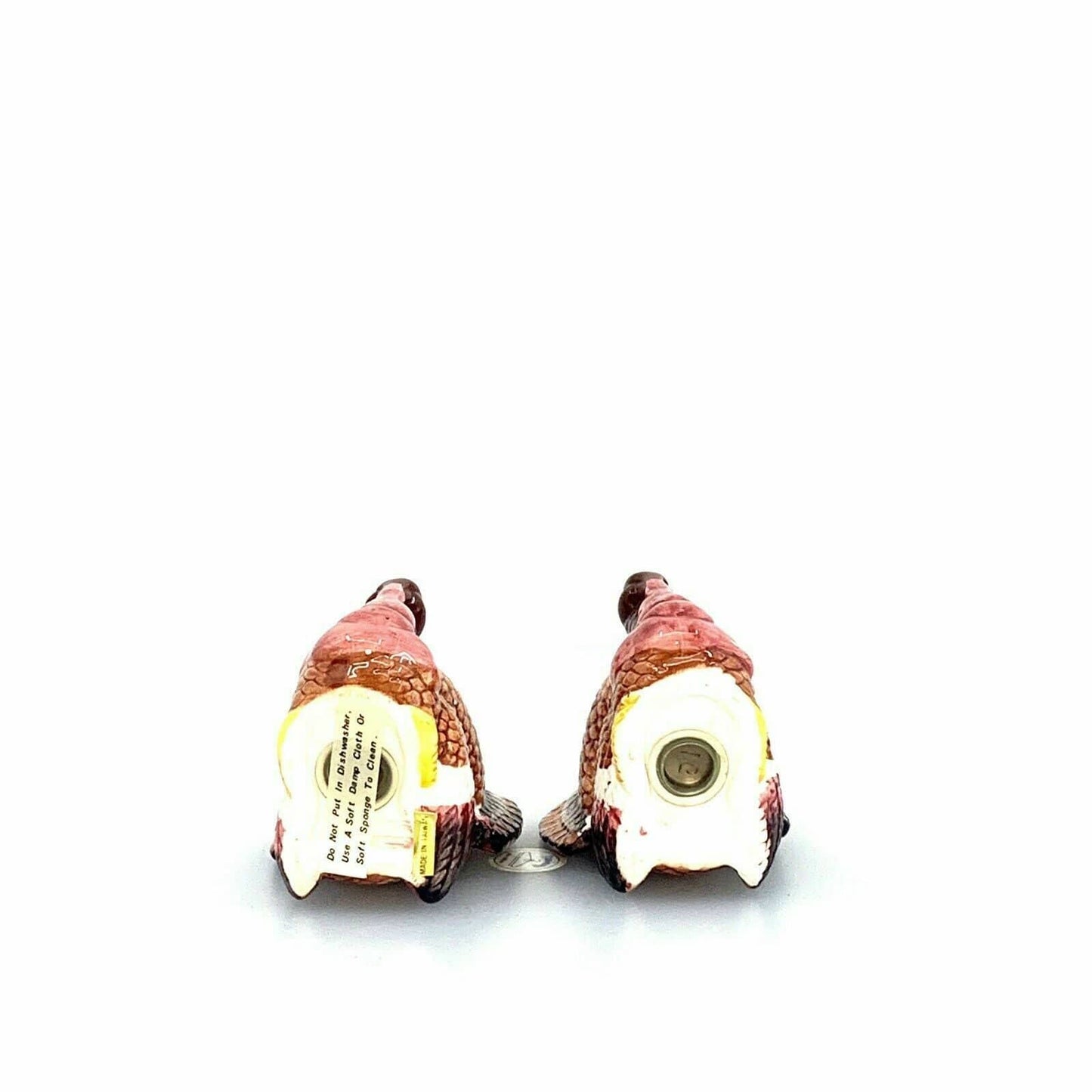 Vintage Ceramic Turkey Salt And Pepper Shakers Set Thanksgiving Table