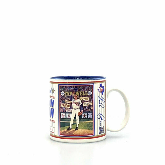 Vintage Nolan Ryan MLB Superstar Collectors Coffee Cup Mug Sports Impressions NIB