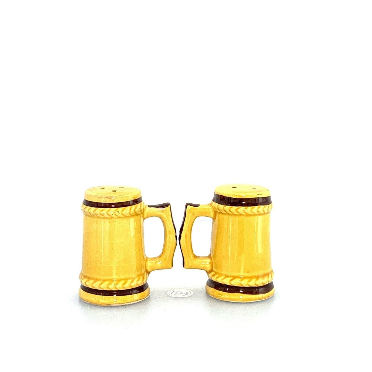 Vintage Colorado Pikes Peak Stein Souvenir Salt Pepper Shakers Set Pair