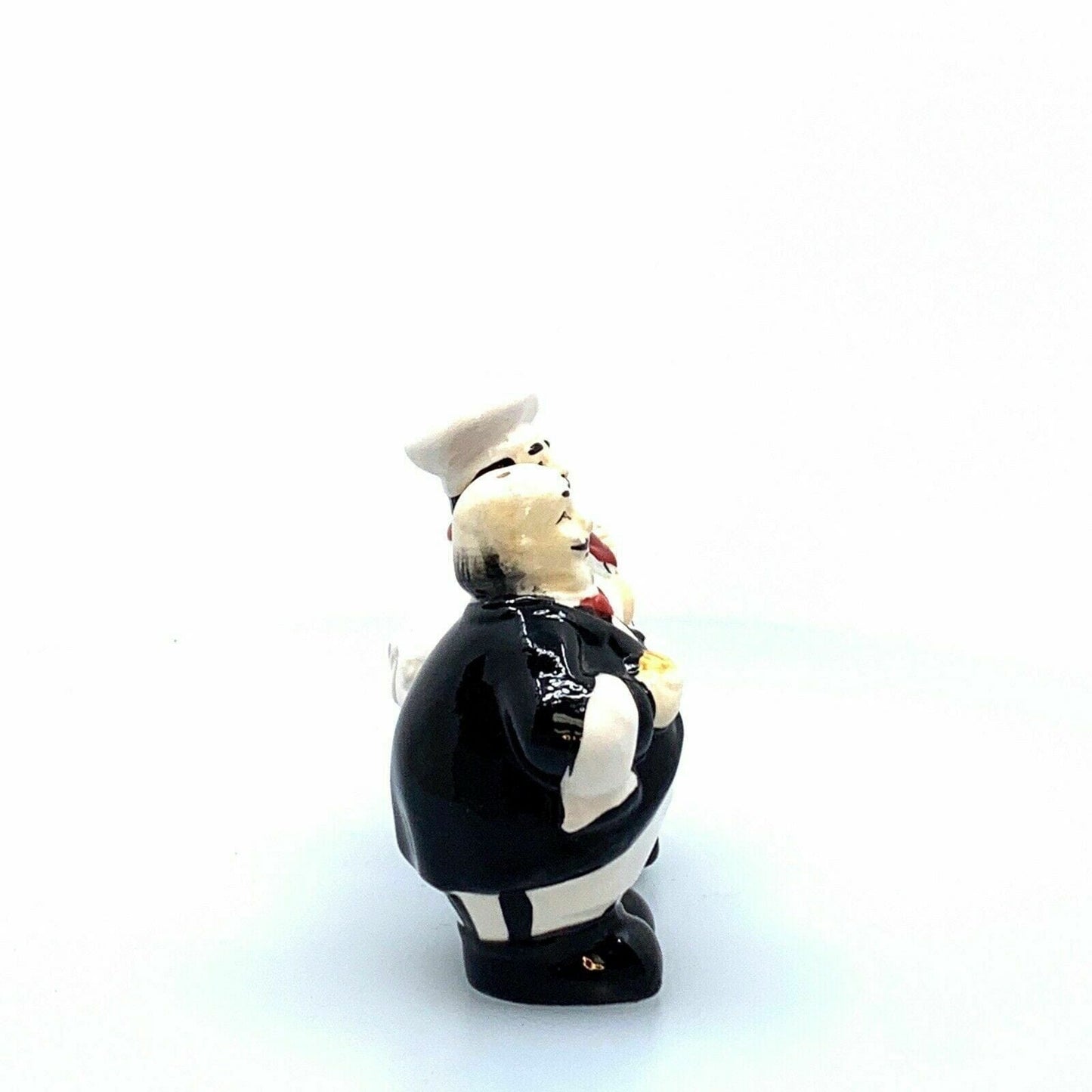 Vintage Giftco Italian Chef & Maitre D' Salt And Pepper Shakers Set Ceramic