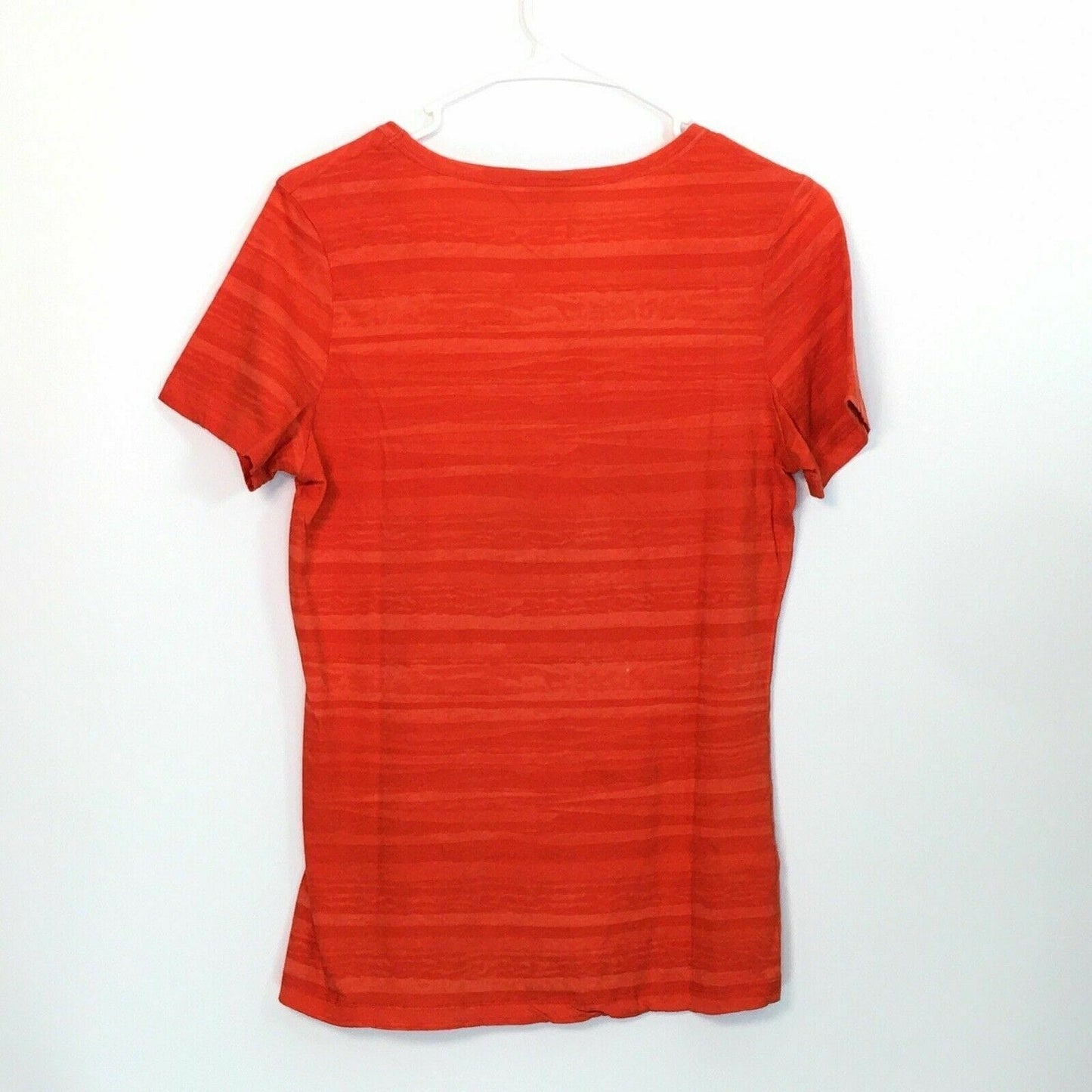 Womens Oklahoma State T-Shirt Size L Orange Short Sleeve
