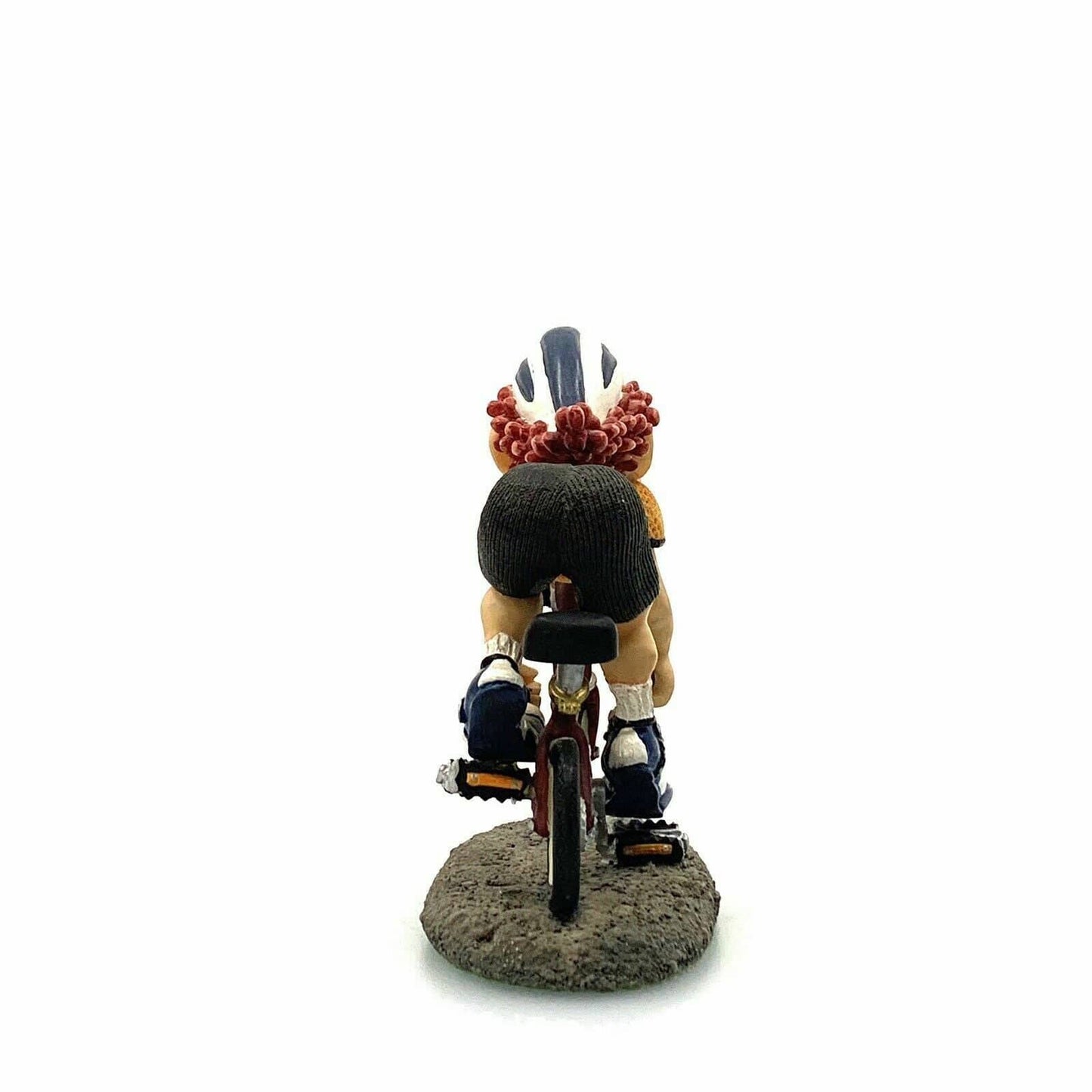 Vintage 1997 Slapstix by Cast Art "Road Warrior" Bicycle Clown, Biking Clown