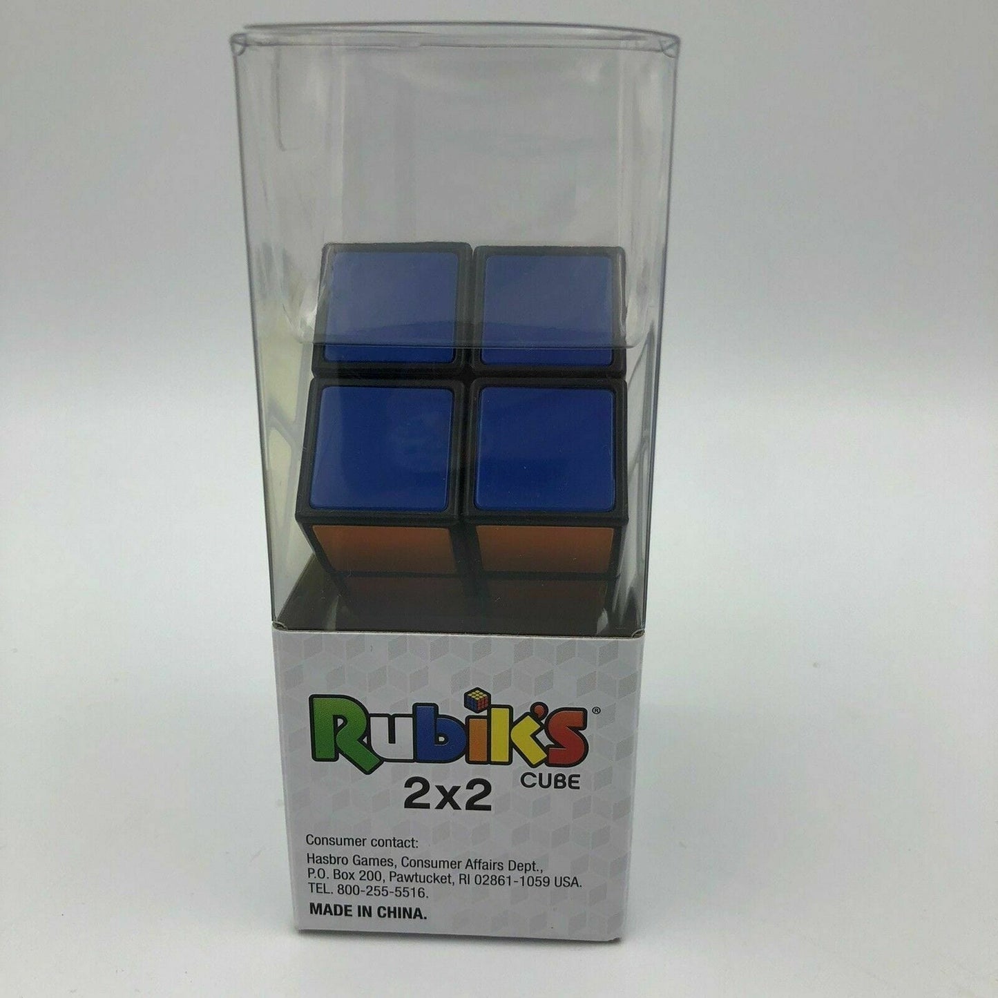NEW Hasbro Game 2X2 Rubik's Cube C1556 Multicolor Twist
