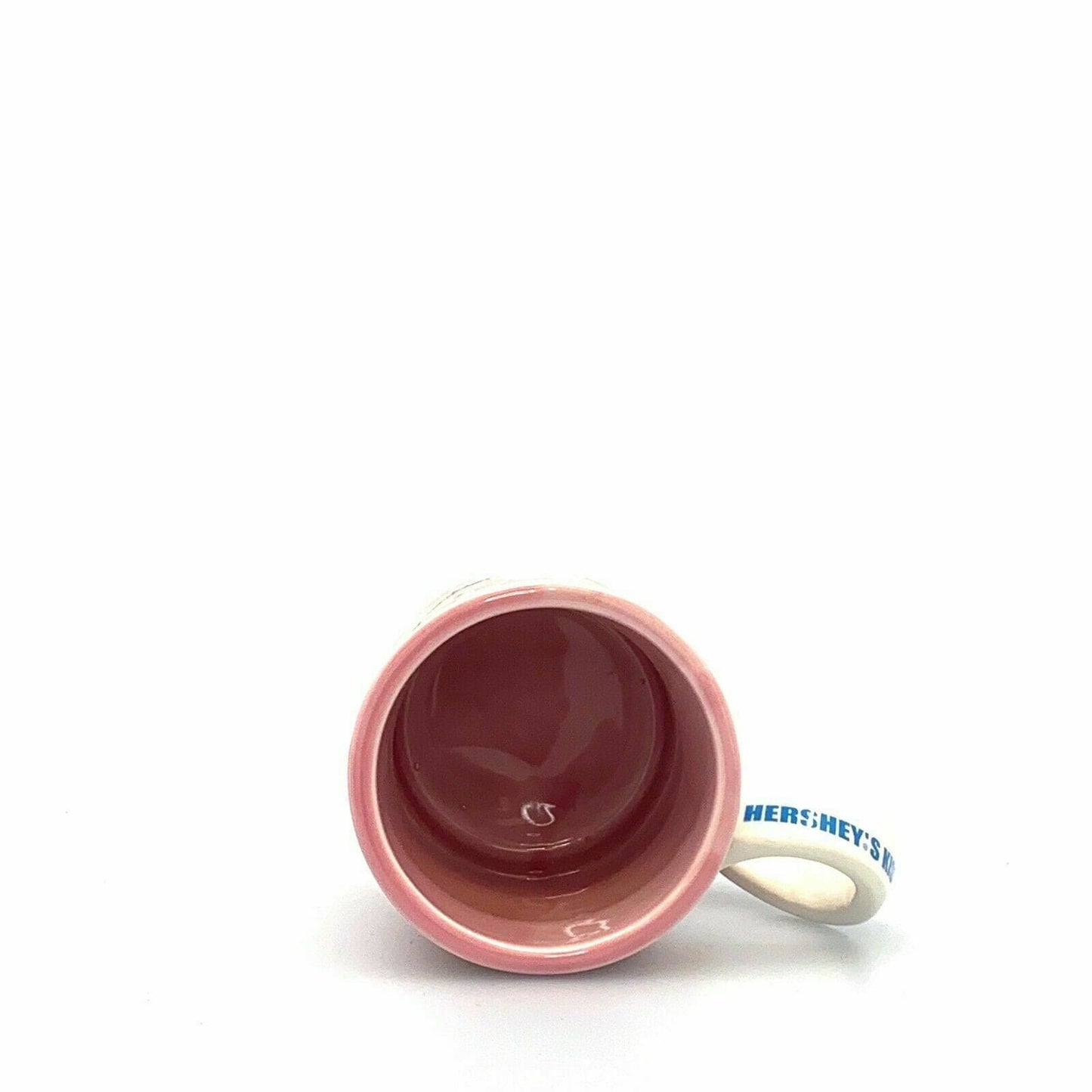 Hershey's Kisses Swirl Pink Bear Valentine Chocolate Heart Coffee Mug Cup Love