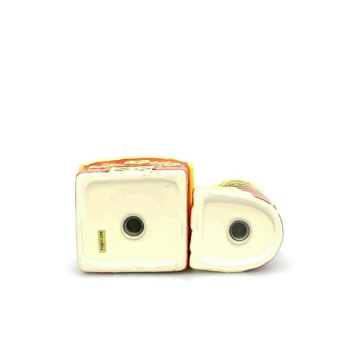 John Deere Farm Barn & Silo Ceramic Salt and Pepper Shakers Set