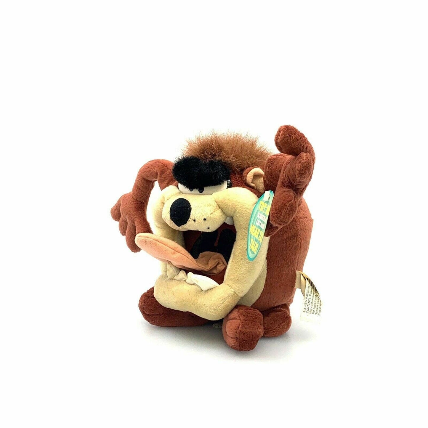 Vintage 1998 Looney Tunes Warner Bros TAZMANIAN DEVIL TALKING PLUSH Play By Play