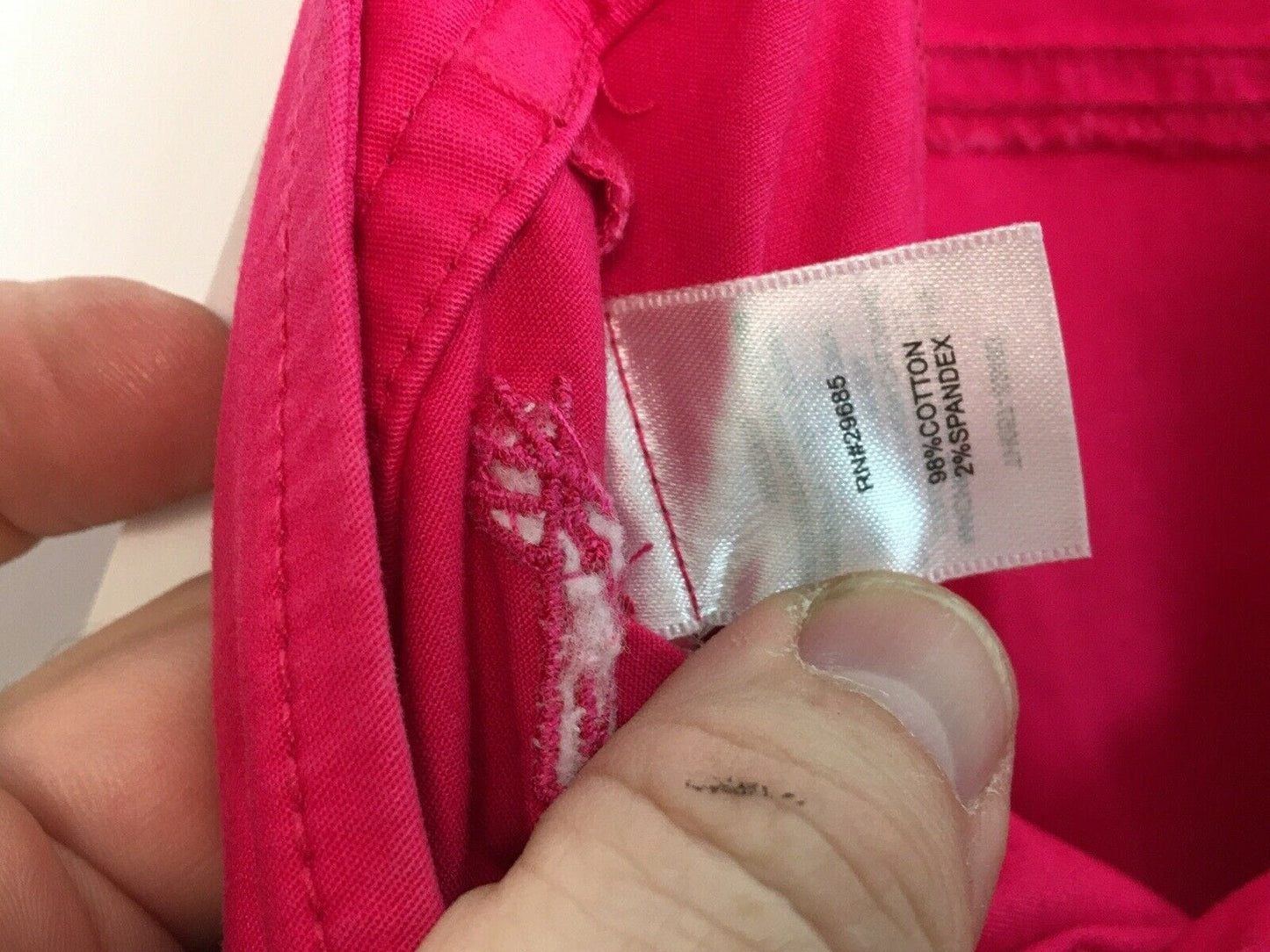 Women's Bright Pink Slim Fit Modern Pants - Size 10 - Pendleton - NWT