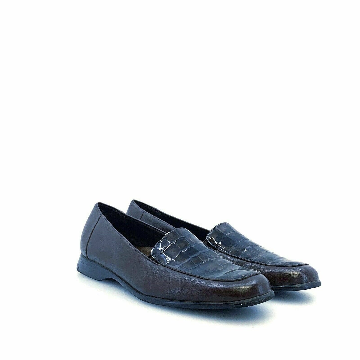 Trotters Womens Size 9.5S Brown Loafers Shoes Leather Flats Comfort T2115