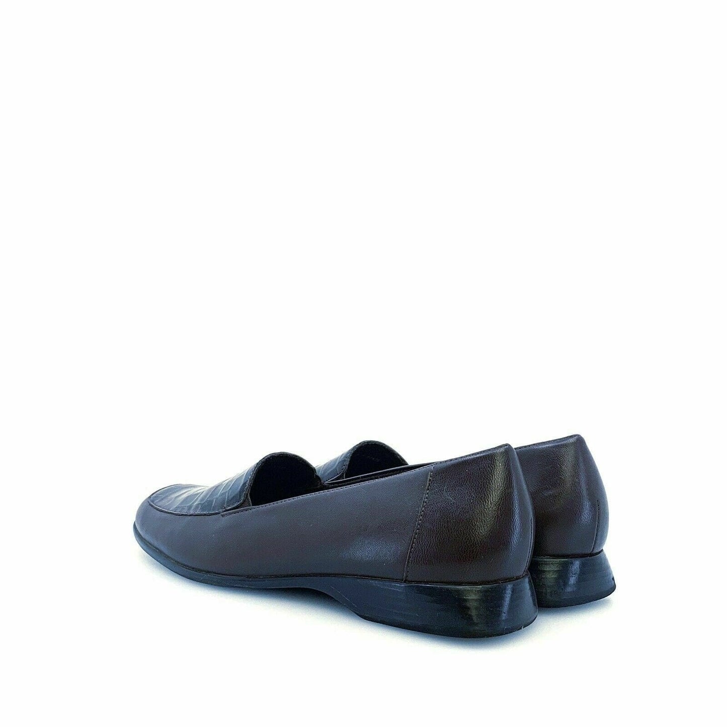Trotters Womens Size 9.5S Brown Loafers Shoes Leather Flats Comfort T2115