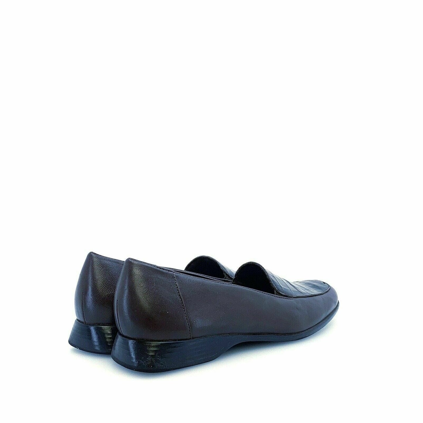 Trotters Womens Size 9.5S Brown Loafers Shoes Leather Flats Comfort T2115
