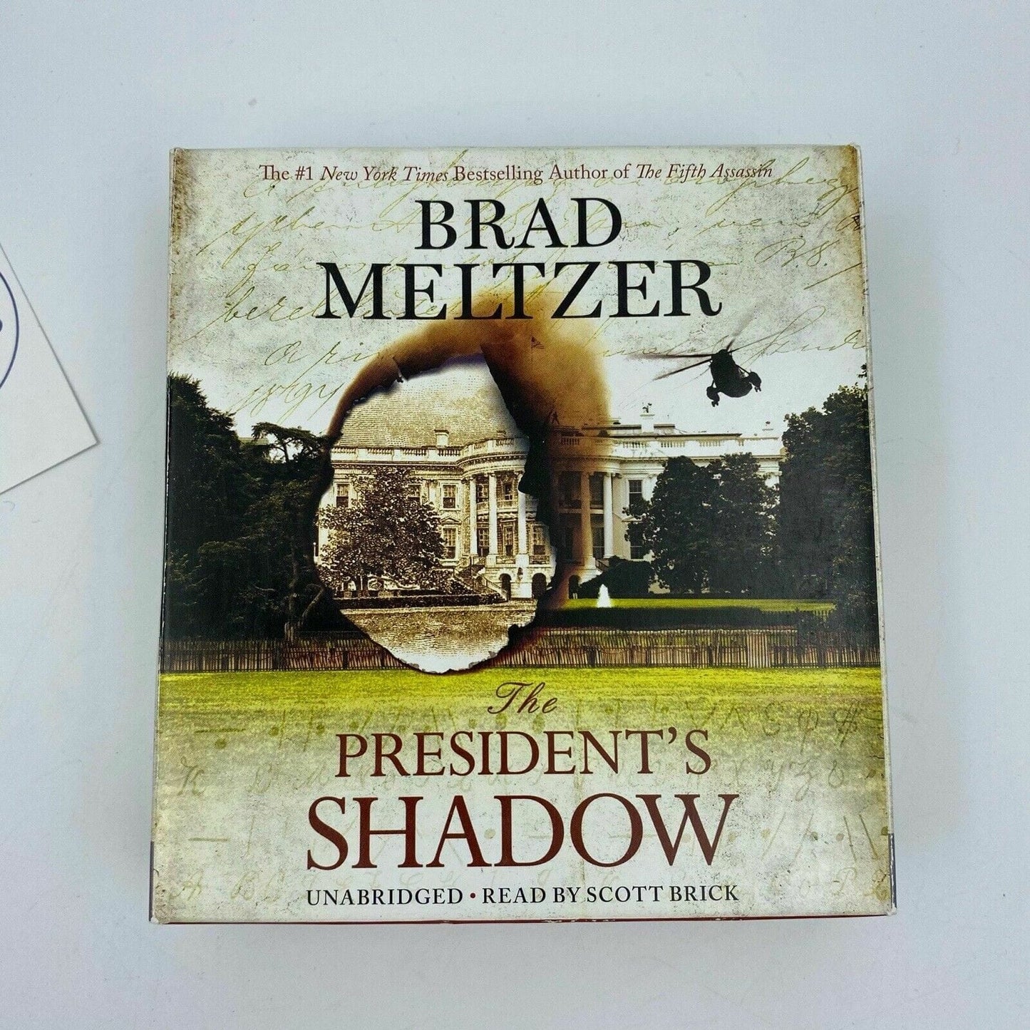 The President's Shadow Brad Meltzer 2015, Audio CD Unabridged Read Scott Brick