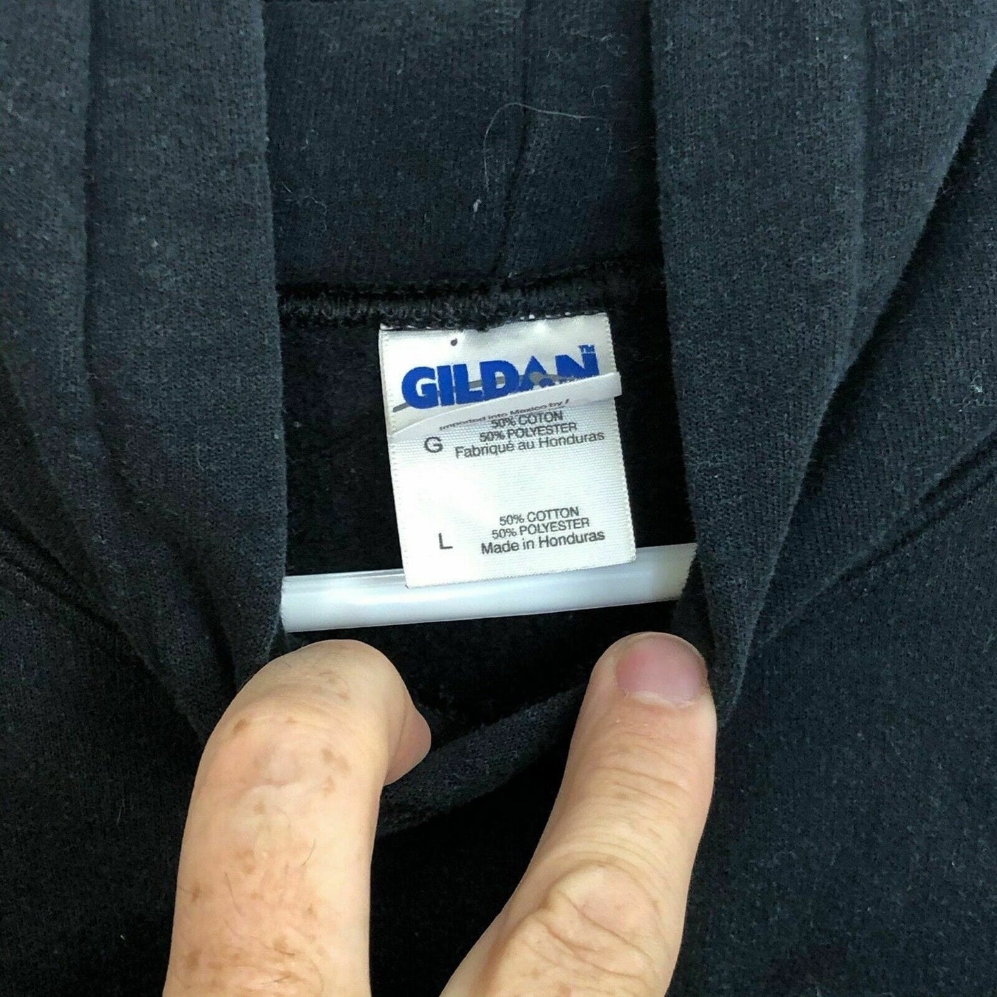 Gildan Men's Black Colorado National Speedway Embroidered Sweatshirt Hoodie - Size L