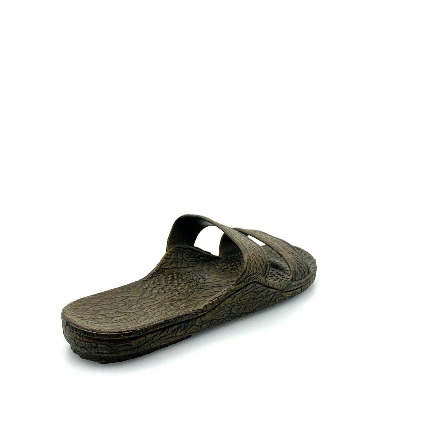 Pali Hawaii Size 13 Brown Rubber Sandals Classic Jandals Slides Shower Shoes