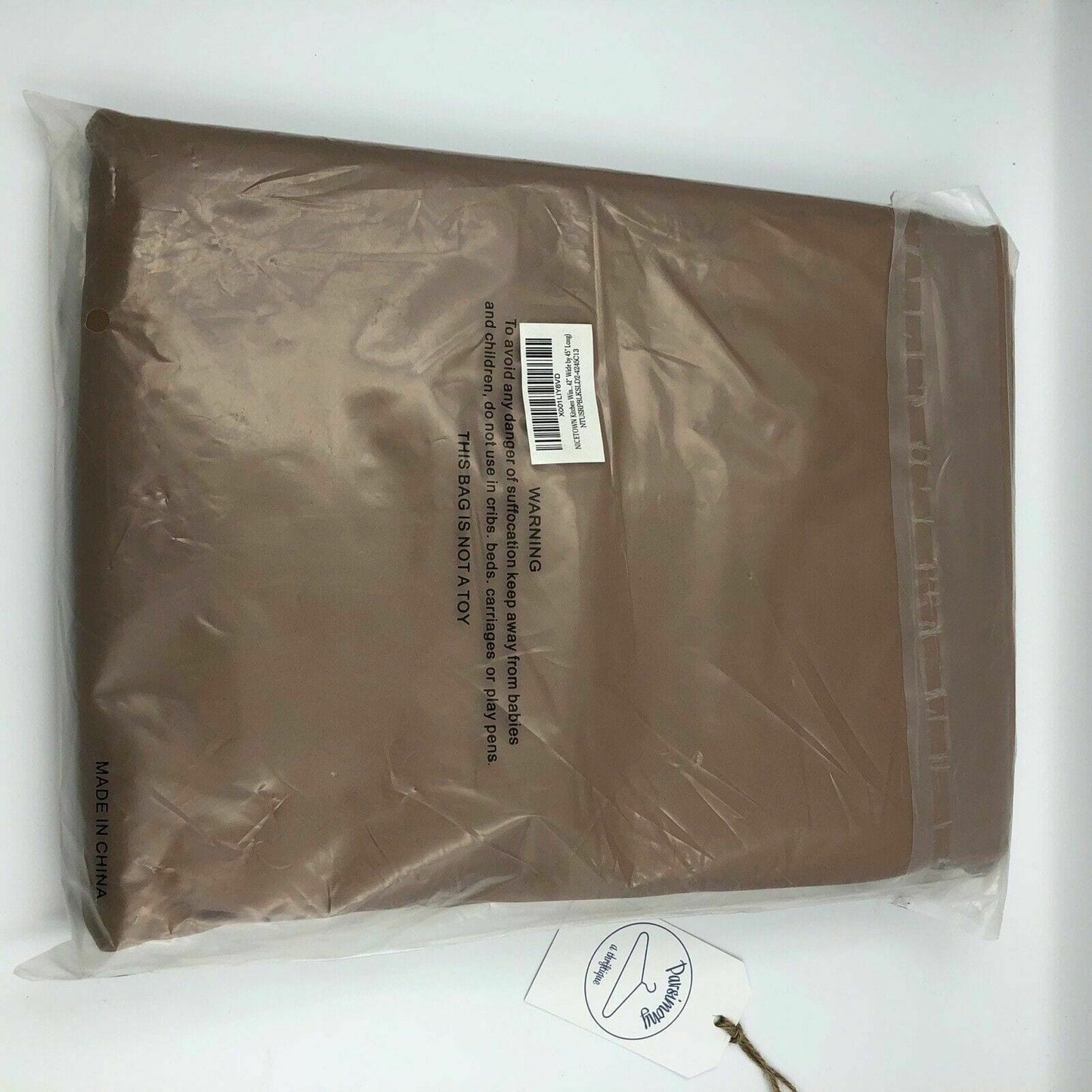NICETOWN Cappuccino Blackout Single Curtain - Thermal Insulated - 42” W x 45” L - New