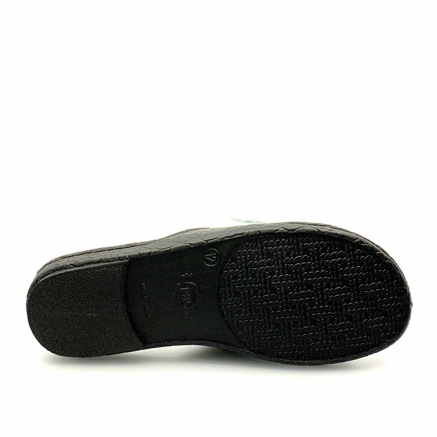 Pali Hawaii Size 13 Black Rubber Sandals Classic Jandals Slides Shower Shoes