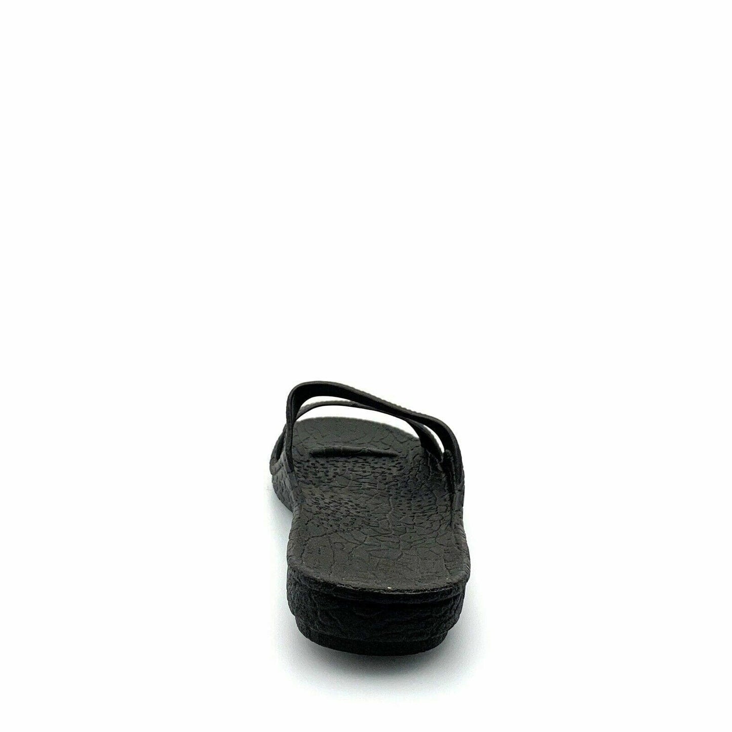 Pali Hawaii Size 13 Black Rubber Sandals Classic Jandals Slides Shower Shoes