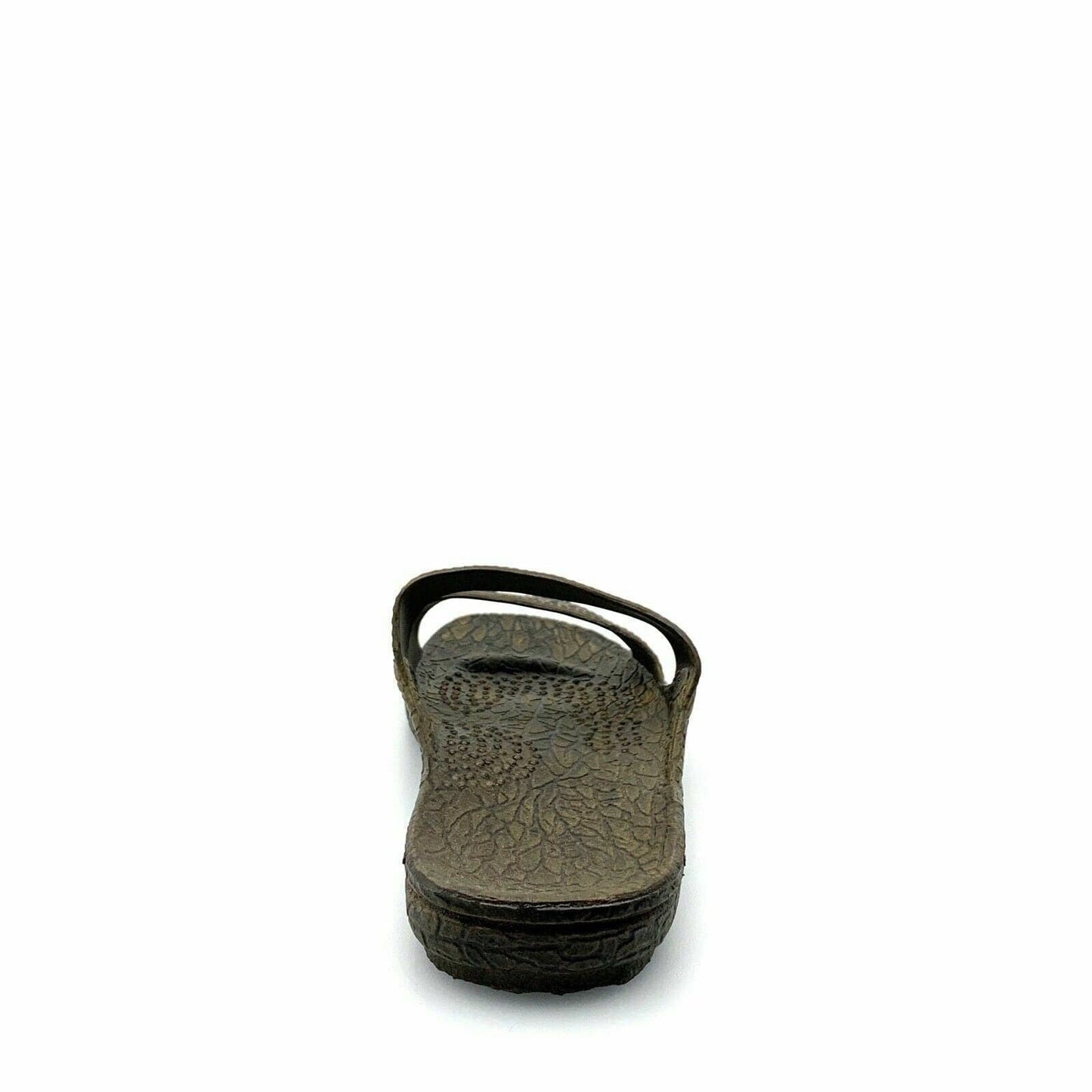 Pali Hawaii Size 5 Brown Rubber Sandals Classic Jandals Slides Shower Shoes