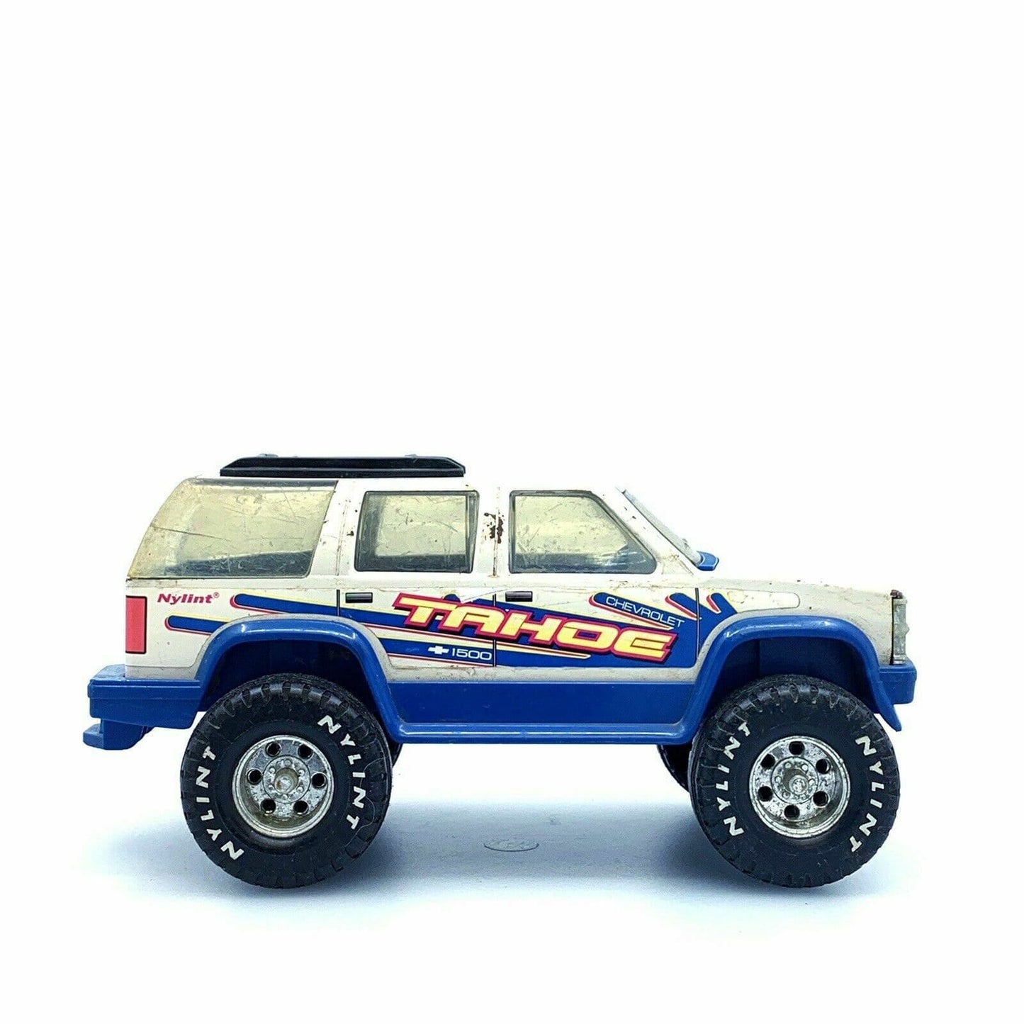 Vintage Nylint Chevrolet Tahoe 1500 Steel & Plastic Blue Toy Truck 1998 *for Parts