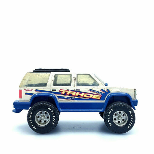 Vintage Nylint Chevrolet Tahoe 1500 Steel & Plastic Blue Toy Truck 1998 *for Parts