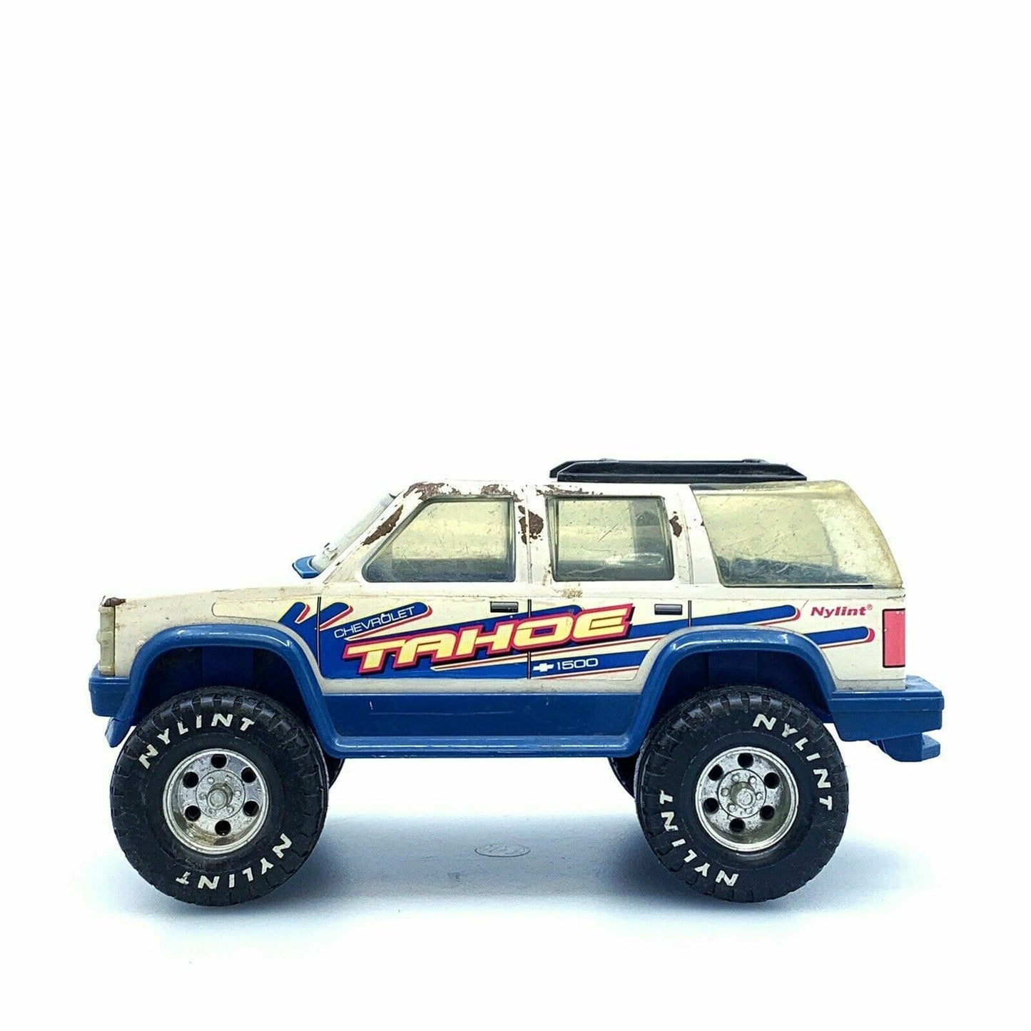Vintage Nylint Chevrolet Tahoe 1500 Steel & Plastic Blue Toy Truck 1998 *for Parts