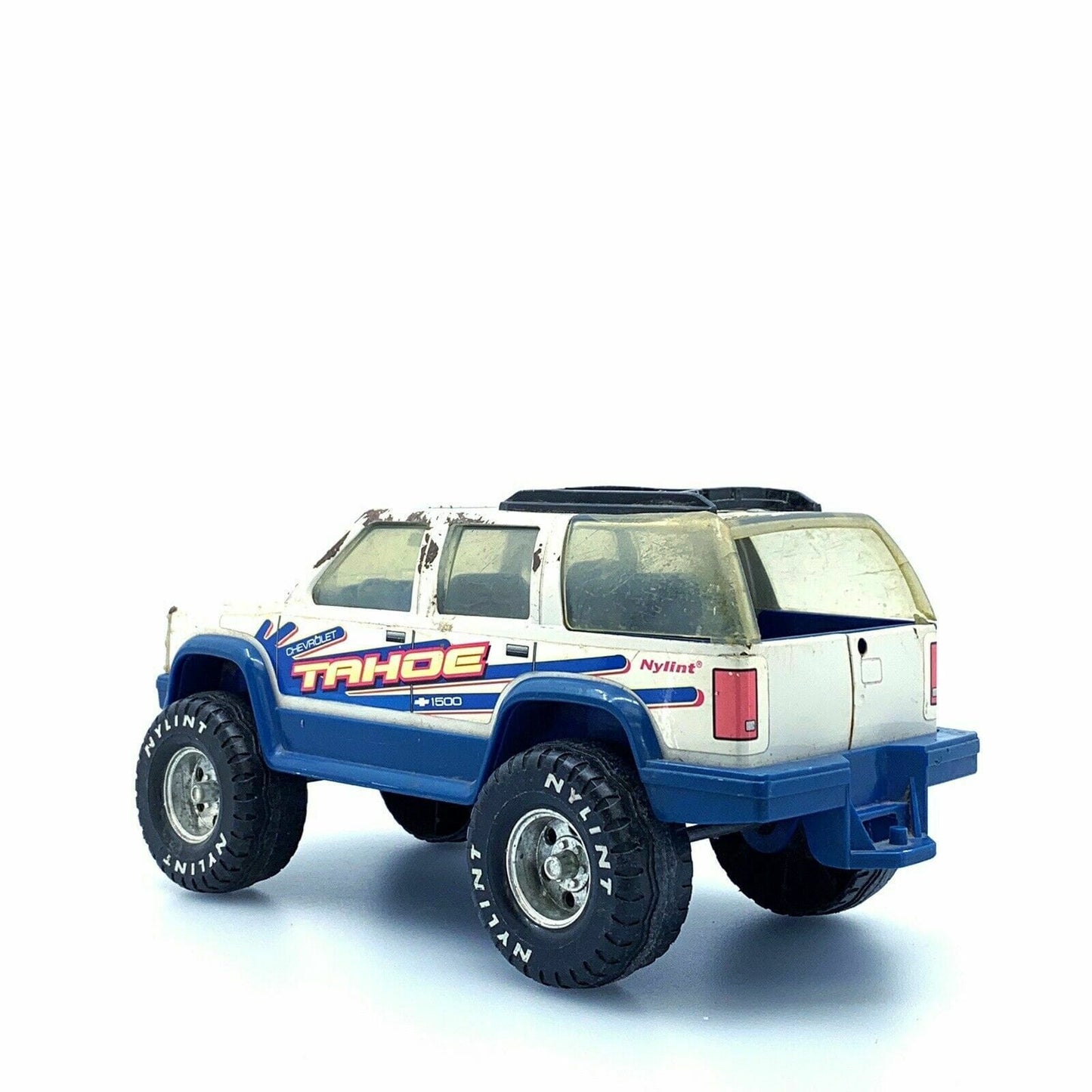 Vintage Nylint Chevrolet Tahoe 1500 Steel & Plastic Blue Toy Truck 1998 *for Parts