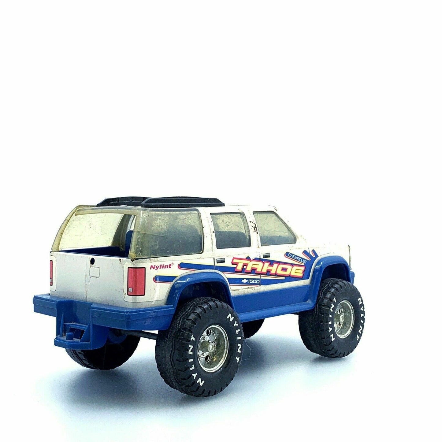 Vintage Nylint Chevrolet Tahoe 1500 Steel & Plastic Blue Toy Truck 1998 *for Parts