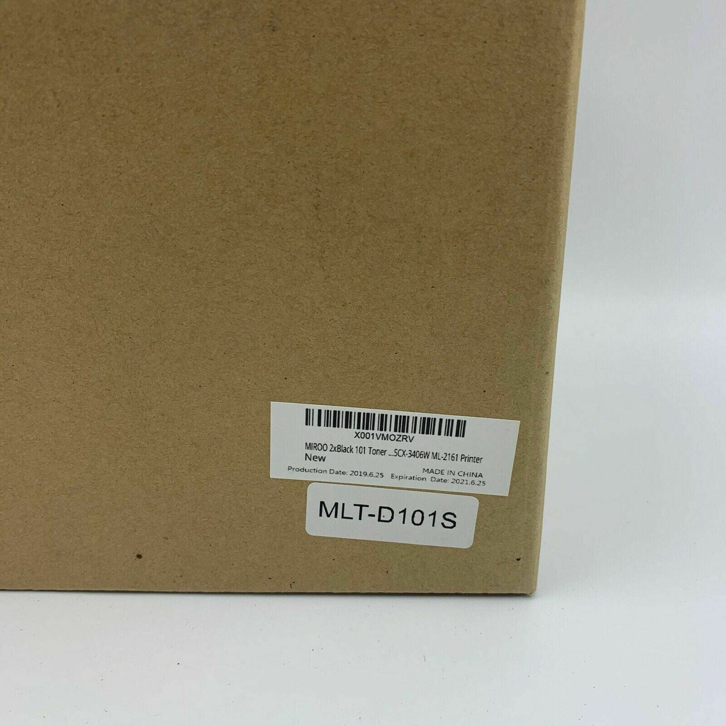 MIROO Black 101 Replacement Toner Cartridge MLT-D101S NIB